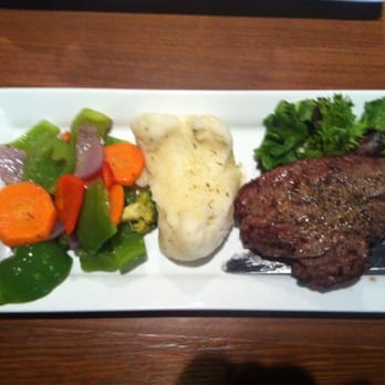 Gator's Tail - Sirloin 'Baseball' Steak with Vegetables and Mashed Potatoes. - Sports Bars Near Me - Cambridge, Ontario