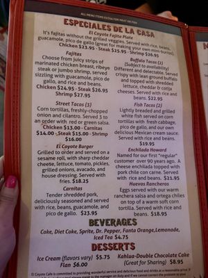 Menu photo 6 El Coyote Los Angeles, CA Menu photo 6 El Coyote Los Angeles, CA