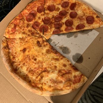 Quattro Formaggi - Half plain/half pepperoni - Italian Near Me - Alexandria, Virginia