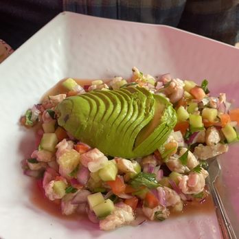 Mariscos La Chula - Downey - Shrimp Tostada Ceviche de Camaron - Seafood Near Me - Downey, California