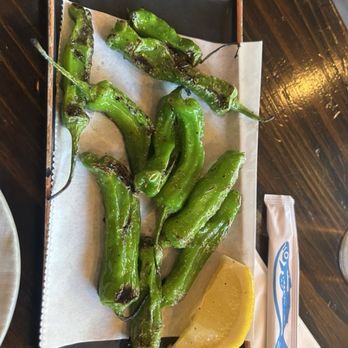 Kogane Ramen-Brooklyn Heights - Charred Shishito Peppers - Ramen Near Me - Brooklyn, New York Kogane Ramen-Brooklyn Heights - Charred Shishito Peppers - Ramen Near Me - Brooklyn, New York