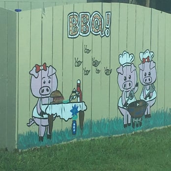 Down South Barbeque - Love all the cute pig paintings on the outside - Barbeque Near Me - Foley, Alabama Down South Barbeque - Love all the cute pig paintings on the outside - Barbeque Near Me - Foley, Alabama