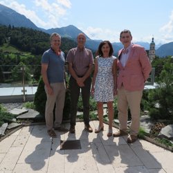 Nowak Immobilien - Hauptversammlung der Nowak Immobilien AG Foto: v.l.n.r. Werner Grassmann, Marcus Huber, Vorstand Armin Nowak und  Ursula Hölzl