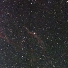 veil nebula taken on the hilltop of Opolo,  this area is bortle 1 or 2 sky.