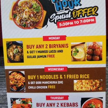 Biryani Bistro - Happy Hour Specials! - Indian Near Me - Dublin, California