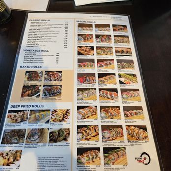 Sushi Time - the menu of a restaurant - Japanese Near Me - Martinez, California Sushi Time - the menu of a restaurant - Japanese Near Me - Martinez, California