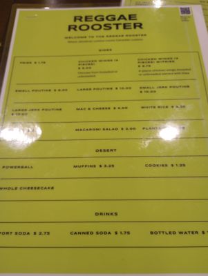 Menu photo 2 Reggae Rooster Ottawa, ON