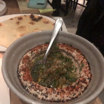 Zhug - Nigella seed hummus - Mediterranean Near Me - Cleveland Heights, Ohio Zhug - Nigella seed hummus - Mediterranean Near Me - Cleveland Heights, Ohio