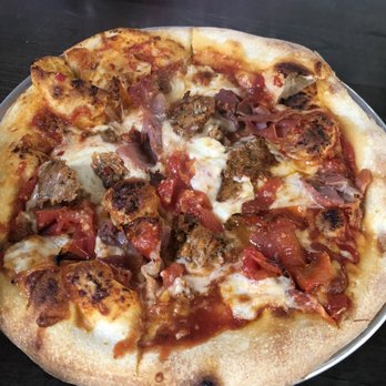 Fatto A Mano Pizzeria - Downtown pizza - kinda like a meaty pizza. - Italian Near Me - Greenville, Texas Fatto A Mano Pizzeria - Downtown pizza - kinda like a meaty pizza. - Italian Near Me - Greenville, Texas