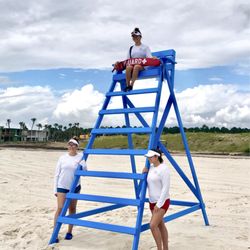 Dunavant Decor - Beachwalk tall lifeguard chair