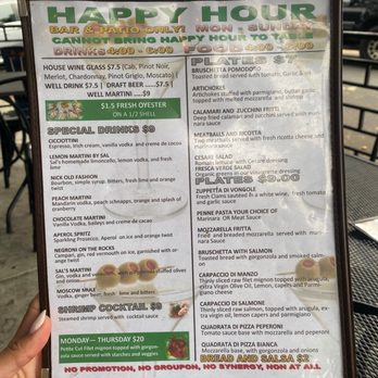 Cicciotti's - Happy hour menu - Italian Near Me - Carlsbad, California Cicciotti's - Happy hour menu - Italian Near Me - Carlsbad, California