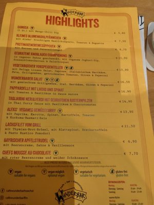 Menu photo 1 Cafe Wunderbar Frankfurt, HE