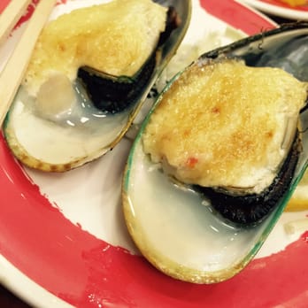 Genki Sushi - Baked mussels. - Sushi Bars Near Me - Kapolei, Hawaii Genki Sushi - Baked mussels. - Sushi Bars Near Me - Kapolei, Hawaii