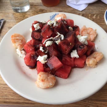 PIER 290 - Watermelon and goat cheese salad. Refreshingly summer! - American Near Me - Williams Bay, Wisconsin
