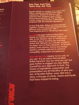 Menu photo 5 Busaba St Christopher's Place Marylebone, XGL Menu photo 5 Busaba St Christopher's Place Marylebone, XGL