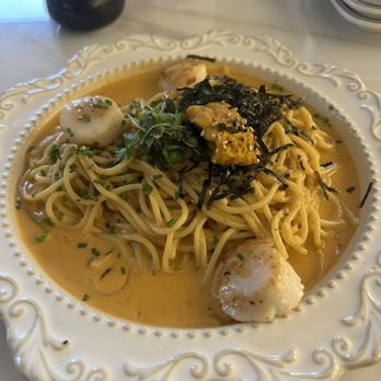 GIWA - Uni Pasta with Scallop - Breakfast & Brunch Near Me - Santa Clara, California