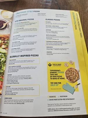 Menu photo 8 California Pizza Kitchen Burbank, CA Menu photo 8 California Pizza Kitchen Burbank, CA