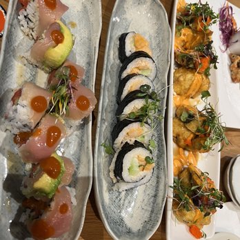 Love Boat Sushi - Hot Night Roll Scallop Roll Heart Attack Roll - Sushi Bars Near Me - San Marcos, California
