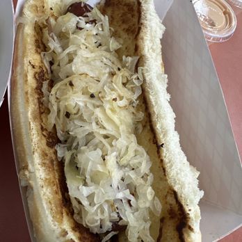 Big Mill's - MY kraut dog! - Sandwiches Near Me - Gainesville, Florida