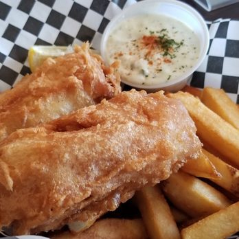 The Three Lions Pub - 2 piece fish and chips - British Near Me - Redmond, Washington The Three Lions Pub - 2 piece fish and chips - British Near Me - Redmond, Washington