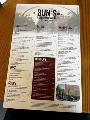 Menu photo 2 Buns Restaurant Delaware, OH