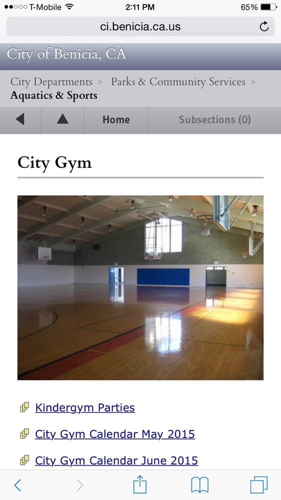 Benicia Kindergym Logo