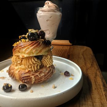 Canard - Paris -Brest with burnt honey cream - Wine Bars Near Me - Portland, Oregon