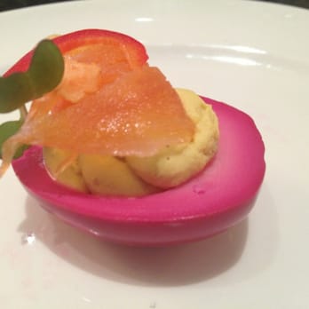 Finch & Fork - The New Deviled Egg - New American Near Me - Santa Barbara, California