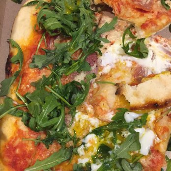 Twisted Olive - Supposedly prosciutto pizza. - New American Near Me - Bethlehem, Pennsylvania
