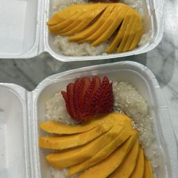 Mango sticky rice Mango sticky rice