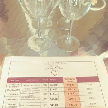 Clear Creek Vineyard and Winery - More prices and descriptions - Wine Tasting Room Near Me - Camp Verde, Arizona