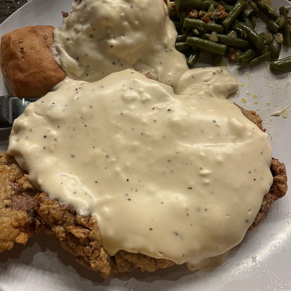 Chicken fried steak dinner Chicken fried steak dinner
