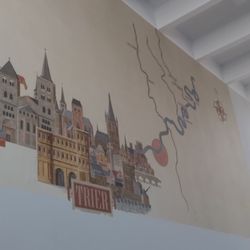 Bahnhof Trier - Mural