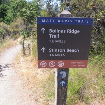 Matt Davis Trail - Parks Near Me - Stinson Beach, California Matt Davis Trail - Parks Near Me - Stinson Beach, California