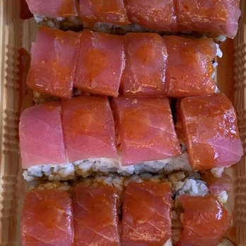 Douska - Seared Salmon Roll - Sushi Bars Near Me - New York, New York Douska - Seared Salmon Roll - Sushi Bars Near Me - New York, New York