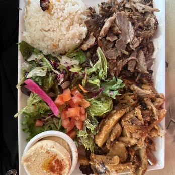 Sultan's Kebab - Combo Shaw Plate - Mediterranean Near Me - Pleasanton, California