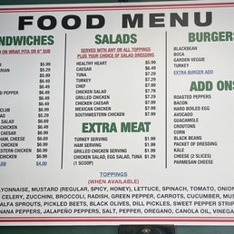 Could not find the menu online so here you are Could not find the menu online so here you are