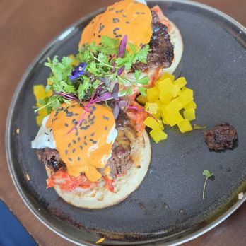 8th Haus Cafe - Bulgogi Benedict - Breakfast & Brunch Near Me - Anaheim, California 8th Haus Cafe - Bulgogi Benedict - Breakfast & Brunch Near Me - Anaheim, California