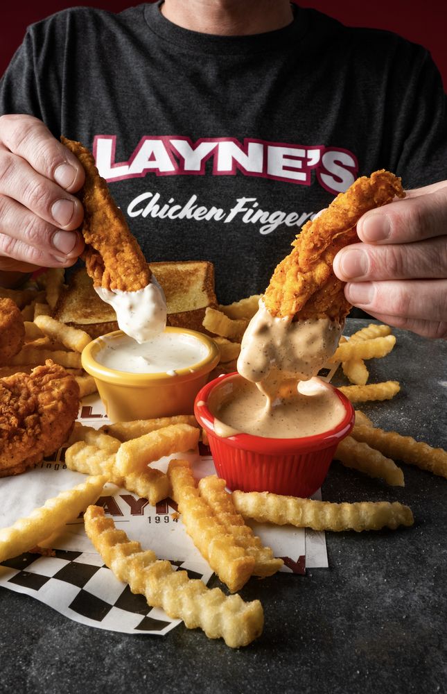 Food from Layne's Chicken Fingers
