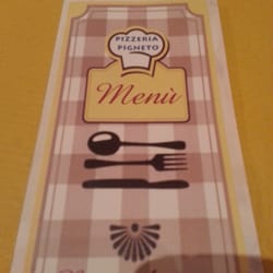 Kebab Pizzeria del Pigneto - Menu cover