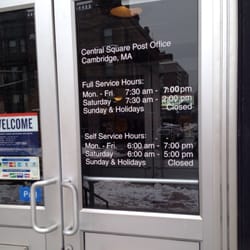 US Post Office - Store hours as of Feb. '15