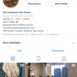 Self Indulgence Hair Studio - Follow Us on Instagram self__indulgence