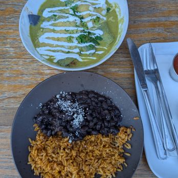 La Taqueria - Chicken enchiladas w/ rice & beans - Tacos Near Me - Greenwich, Connecticut La Taqueria - Chicken enchiladas w/ rice & beans - Tacos Near Me - Greenwich, Connecticut