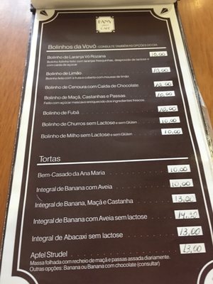 Menu photo 5 Café Fany Florianópolis, SC