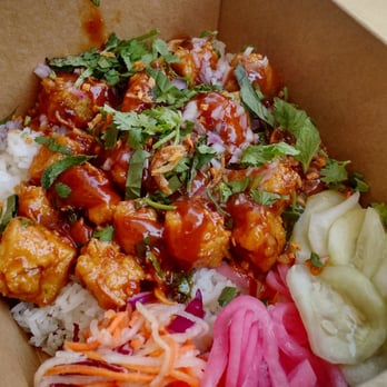 Ekiben - The Tofu Bruh over rice from Ekiben. One of the best vegan dishes in Baltimore. - Asian Fusion Near Me - Baltimore, Maryland Ekiben - The Tofu Bruh over rice from Ekiben. One of the best vegan dishes in Baltimore. - Asian Fusion Near Me - Baltimore, Maryland