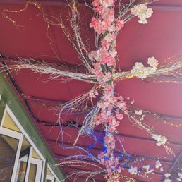 Outdoor dining area