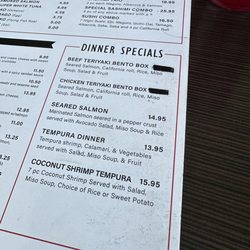 Ichiban - Menu