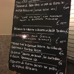 Osteria SPQ - Menù