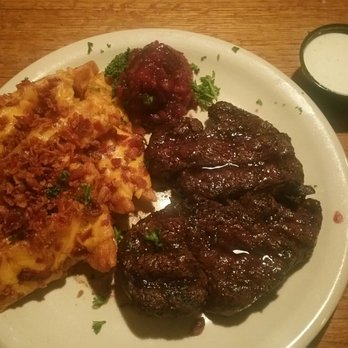 Bynum's Steakhouse - 110z filet loaded fries - Steakhouses Near Me - Indianapolis, Indiana