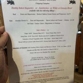 The Lygon Arms - Sandwiches- Sept 2026 - Pubs Near Me - Chipping Campden, GLS The Lygon Arms - Sandwiches- Sept 2026 - Pubs Near Me - Chipping Campden, GLS